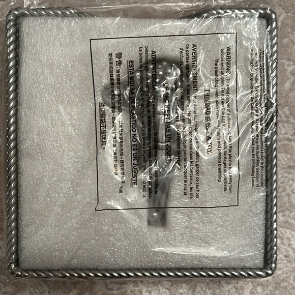 Brand New Lenox Everyday Soirée Wine Beverage Napkin Box Holder Grapes - Picture 6 of 14